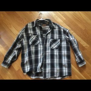 Thick Plaid Flannel - VINTAGE